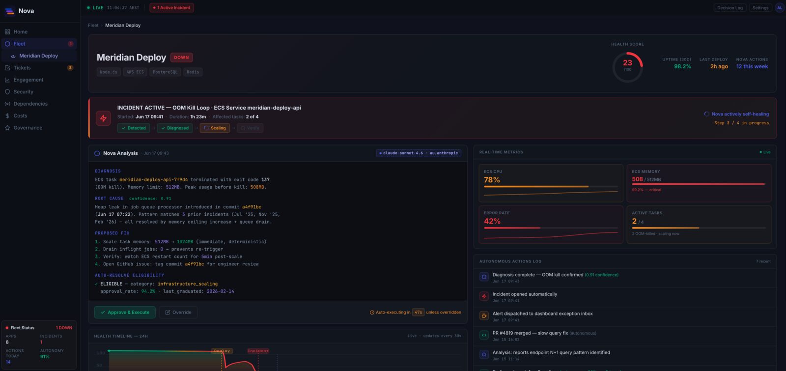 nova — app deep dive screenshot